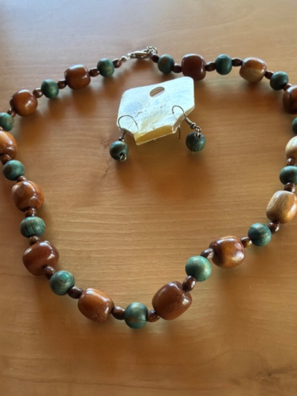 Handmade Earrings and Necklace Set
